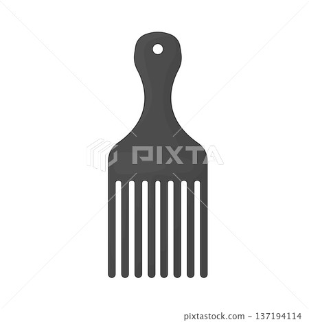 Illustration of Afro pick 137194114
