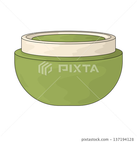 Illustration of Facial Cream Illustration of Facial Cream 137194128