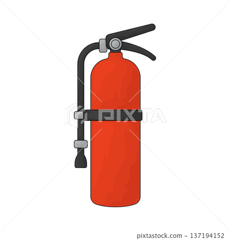 Illustration of Fire Extinguisher Illustration of Fire Extinguisher 137194152