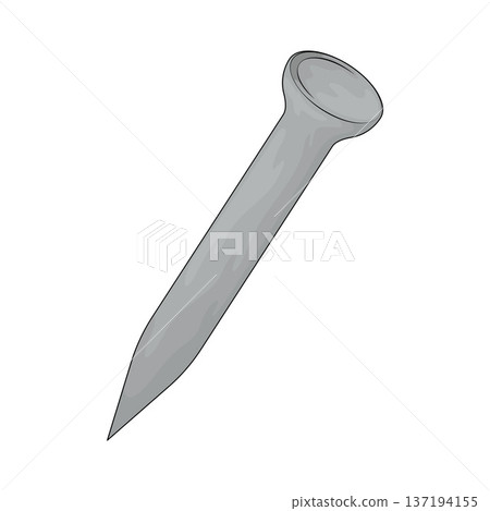 Illustration of nail 137194155