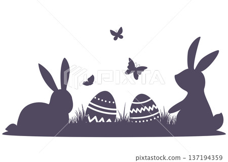 easter decoration graphic easter decoration graphic 137194359