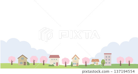 Spring banner illustration Spring background Cherry blossom background illustration Cherry blossom Spring banner illustration Spring background Cherry blossom background illustration Cherry blossom 137194554