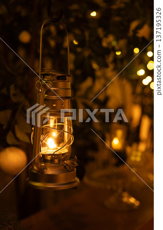 Gentle lantern light 137195326