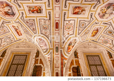 Vasari chapel in St Anna dei Lombardi church, Naples, Italy 137196673