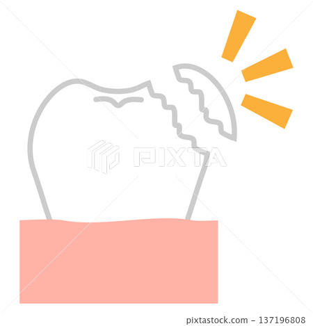 Image of a dental clinic with missing teeth, such as partial loss 137196808