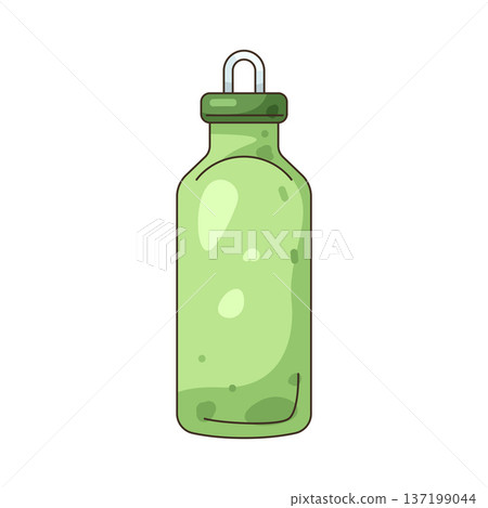 Illustration of water bottle Illustration of water bottle 137199044