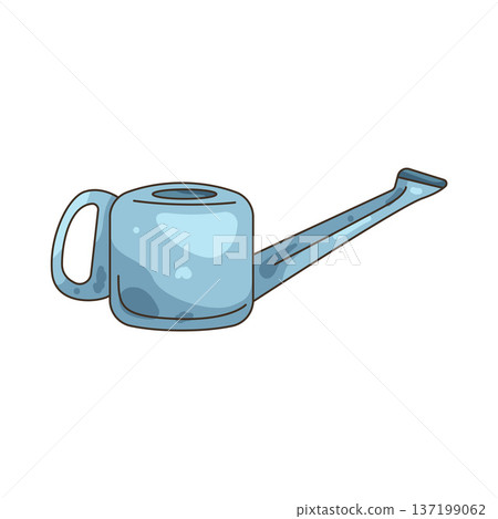 Illustration of watering can Illustration of watering can 137199062