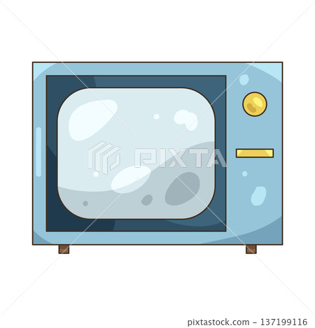 Illustration of old tv Illustration of old tv 137199116