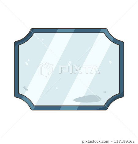 Illustration of mirror Illustration of mirror 137199162