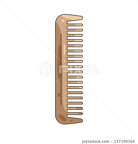 Illustration of comb Illustration of comb 137199164