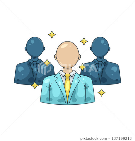 Illustration of expert Illustration of expert 137199213