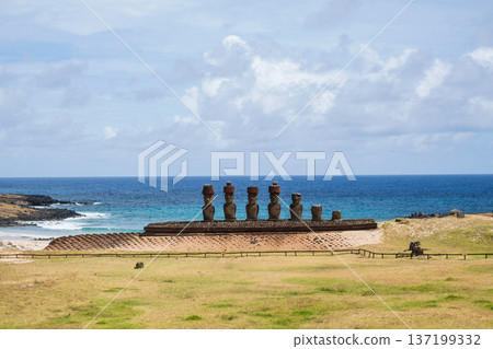 阿納凱納海灘,Ahu Naunau,復活節島 2025 年 11 月 阿納凱納海灘,Ahu Naunau,復活節島 2025 年 11 月 137199332