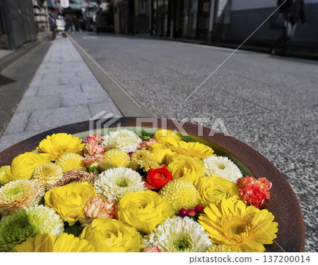 Flower Water Basin/Fukagawa Flower Water Basin 137200014
