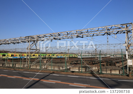 東武鐵道森林公園列車站的景色 137200738
