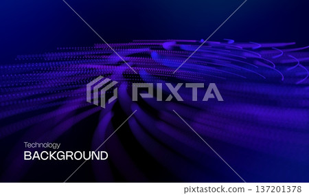 Ai tech background with abstract dot line pattern and bokeh effect. Design education big data, future digital network, business connect and science concept for banner, web or presentation. Ai tech background with abstract dot line pattern and bokeh effect. Design education big data, future digital network, business connect and science concept for banner, web or presentation. 137201378