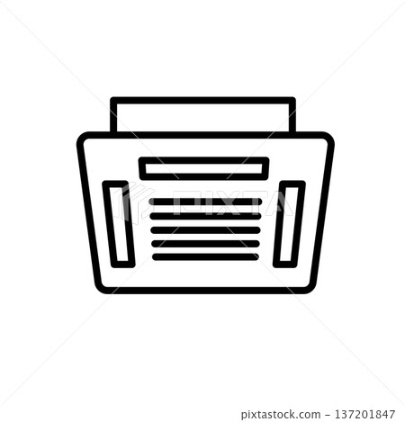 Ceiling cassette air conditioner vector icon Ceiling cassette air conditioner vector icon 137201847