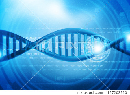 DNA with scientific background 137202510