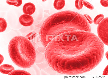 Red blood cells streaming Red blood cells streaming 137202594