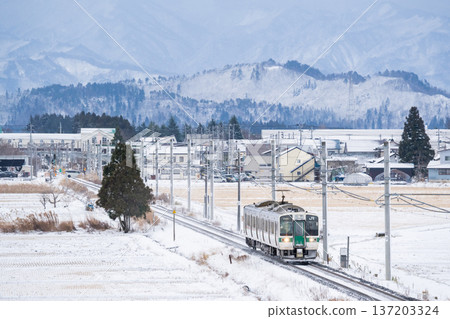 【山形線】從高畑站出發的普通列車 137203324