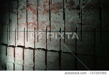History engraved in the stone walls, revealing the underground texture History engraved in the stone walls, revealing the underground texture 137203360