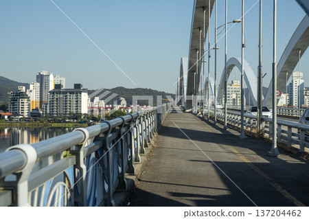 Han River bike path 137204462