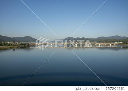 Han River bike path Han River bike path 137204661