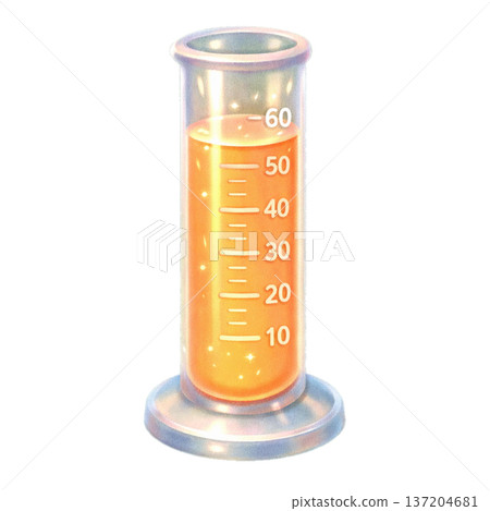 一個輪廓鮮明的量筒 137204681