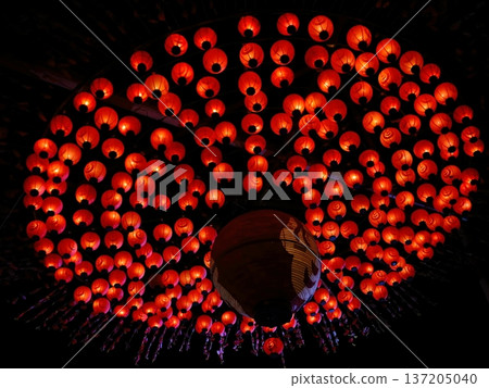 Toyokawa Inari Autumn Festival Lanterns 137205040