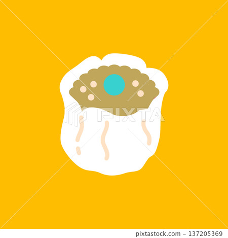 簡單的燒麥圖標 137205369