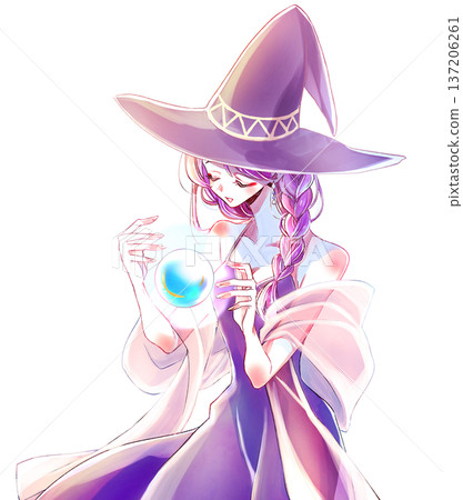 Wizard Crystal Ball 137206261