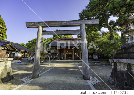 Takaoka Imizu Shrine First Torii Gate, Takaoka City, Toyama Prefecture 137207391