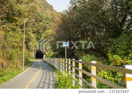 Han River bike path 137207847