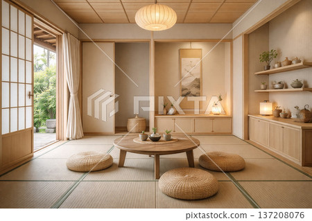 Modern Japanese style room 137208076