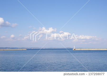 香川縣豐島的海濱風光 137208077