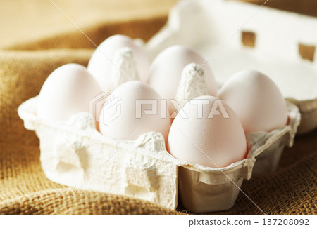 Fresh eggs (shiratama) Fresh eggs (shiratama) 137208092
