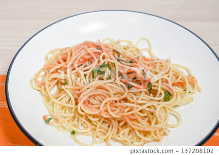 明太子奶油意麵 明太子奶油意麵 137208102