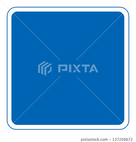 Instruction sign plain 137208672