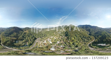 2026年二月的台灣苗栗縣三義鄉晴天山景 137209123
