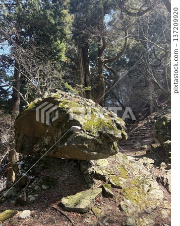 Strange rock formations in the mountains Strange rock formations in the mountains 137209920