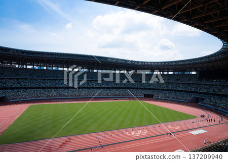 新國家體育場，田徑場 137209940