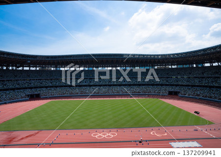 New National Stadium, Athletics Arena New National Stadium, Athletics Arena 137209941