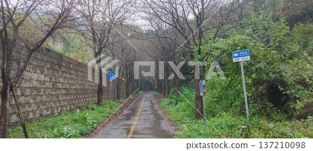 Han River bike path Han River bike path 137210098