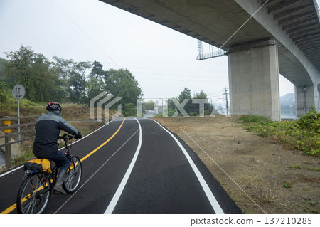 Han River bike path Han River bike path 137210285