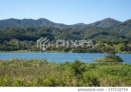 Han River bike path Han River bike path 137210734