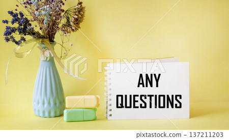 Text of any questions on a yellow background Text of any questions on a yellow background 137211203