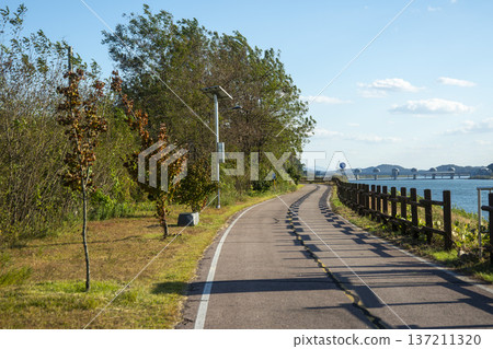 Han River bike path 137211320