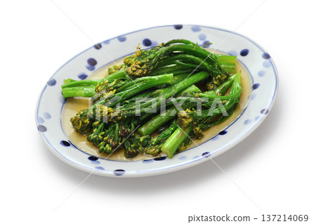 Grilled and marinated broccoli sticks Grilled and marinated broccoli sticks 137214069