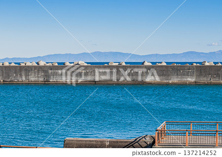 Scenery around Yaizu Fishing Port in Yaizu City (Shizuoka Prefecture) 137214252