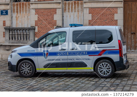 France, Orleans, Orleans Municipal Police Car France, Orleans, Orleans Municipal Police Car 137214279