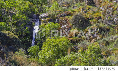 Pozo Airon Waterfall Walking Route, Spain Pozo Airon Waterfall Walking Route, Spain 137214979